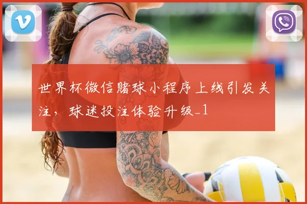 世界杯微信赌球小程序上线引发关注，球迷投注体验升级_1
